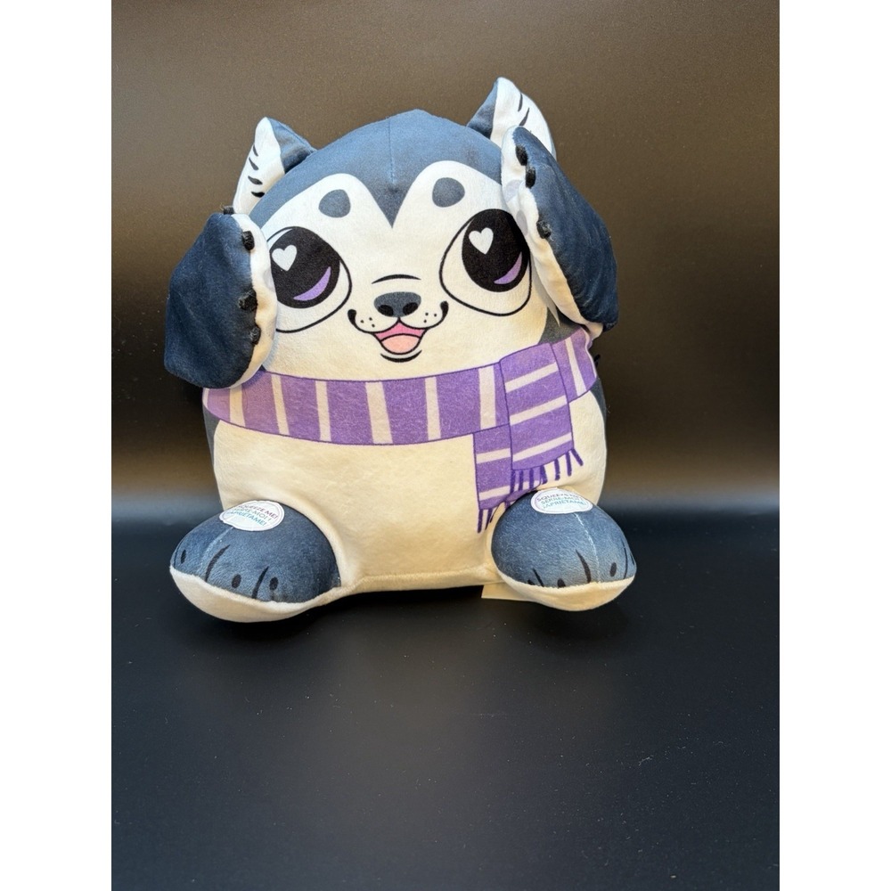 Just Play Flipeez Kira the Husky Dog 8" Plushie Stuffed Animal Toy